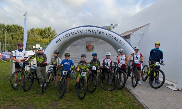 Historyczny medal MTB Suwałki na Mistrzostwach Polski Szkół Podstawowych w Śremie